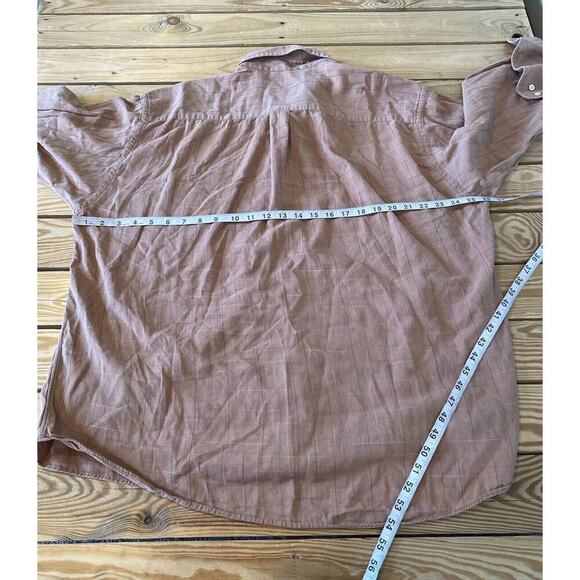 Vintage Gitman Brothers Button Down Shirt Size XL Men’s Brown Long Sleeve - Picture 7 of 8